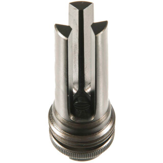 SilencerCo AR-10 ASR 3-Prong Flash Hider Suppressor Mount 7.62 NATO 5/8"x24 Thread Steel Matte Black