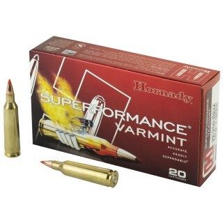 Hornady Superformance .22-250 Remington Ammunition 200 Rounds V-MAX 50 Grains