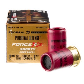 Federal Premium Force X2 12 Gauge Ammunition 10 Rounds 1-3/4" 00 Buckshot