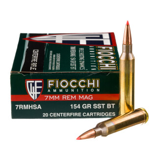 Fiocchi 7mm Rem Mag Ammunition 20 Rounds SST 154 Grain