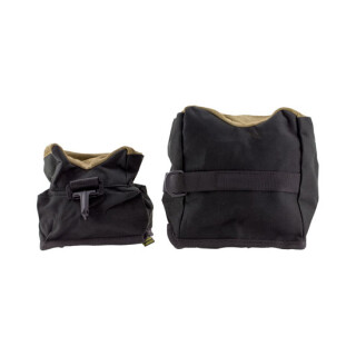 The Outdoor Connection Benchbag Set Front and Rear Bags Nylon/Synthetic Black/Synthetic Suede