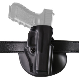 Safariland Model 5198 Paddle Holster Right Hand Fits SIG P320 Full Size 9/40 Hardshell STX Plain Black