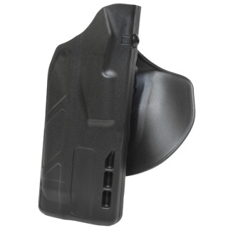 Safariland Model 7378 7TS ALS Paddle Holster Right Hand Fits SIG P320 Full Size 9/40 with Light SafariSeven Plain Black