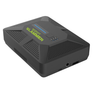 Hunting Made Easy Scent Slammer 2 In 1 Ozone Hybrid Device 8 Hours Run Time Rechargeable Black
