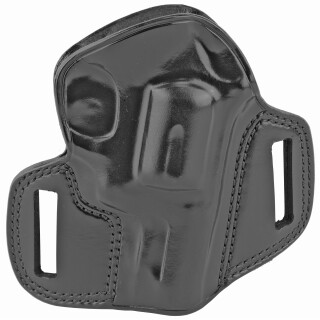Galco Combat Master For Ruger Service Six 2.75"/ S&W K Frame and Similar Right Hand Leather Black