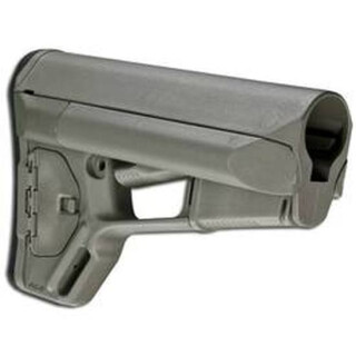 Magpul ACS Mil-Spec AR-15 Carbine Stock With Friction Lock And Rubber Buttpad Polymer Gray MAG370-GRY