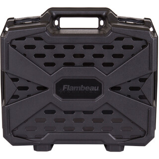 Flambeau Double Deep Tactical Pistol Case, Black