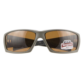 Pyramex Overwatch Eye Protection Bronze H2X Anti-Fog Lens with OD Green Frame