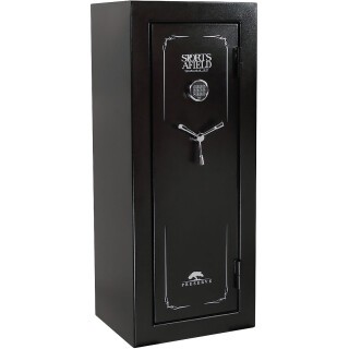 Sports Afield Preserve Series 24 Gun Safe 59"x24"x20" Electronic Black