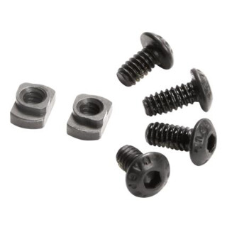 Magpul M-LOK T-Nut Replacement Set 4140 Chromoly Steel Mil-Spec Manganese Phosphate Finish Black MAG615
