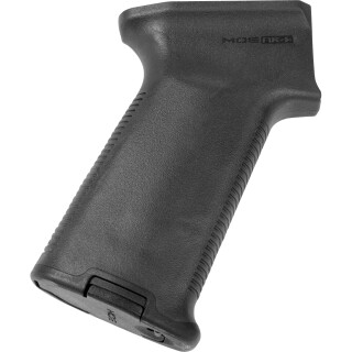 Magpul MOE MOE AK+ Grip - AK47/AK74 Drop In Replacement Rear Pistol Grip Polymer Rubber Overmold Black MAG537-BLK