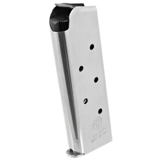 Ruger SR1911 Officer/Defender Compact 7 Round Magazine .45 ACP Stainless Steel Natural Finish