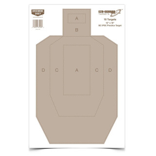 Birchwood Casey IPSC Practice Target 12" x 18" 100 Pack