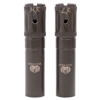 Carlson's Beretta Benelli Mobil Cremator Ported Choke Tubes 20 Gauge 2 Pack Mid Range and Long Range Ported Black