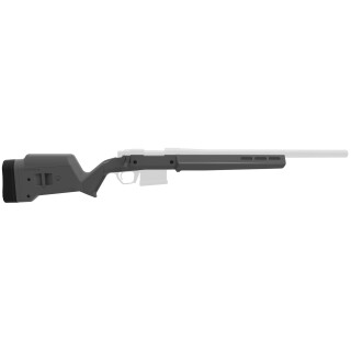 Magpul Remington 700 Hunter Stock for Short Action Calibers .920" Diameter Barrel M-LOK Slots Adjustable LOP Polymer Stealth Gray MAG495-GRY