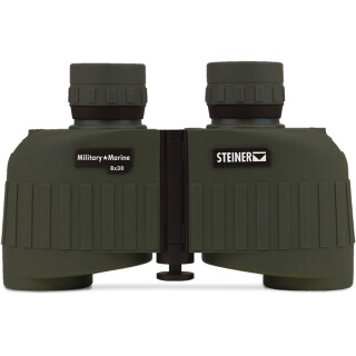 Steiner Military/Marine MM830 Binoculars 8x30mm Floating Prism System Makrolon Housing NBR Rubber Armor OD Green