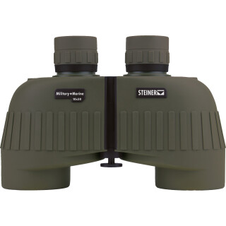 Steiner Military/Marine MM1050 Binoculars 10x50mm Floating Prism System Makrolon Housing NBR Rubber Armor OD Green
