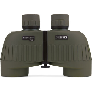Steiner Military/Marine MM750 Binoculars 7x50mm Floating Prism System Makrolon Housing NBR Rubber Armor OD Green