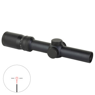 Sightmark Citadel 1-6x24mm Tactical Rifle Scope Illuminated CR1 BDC Reticle 30mm Tube Aluminum Black