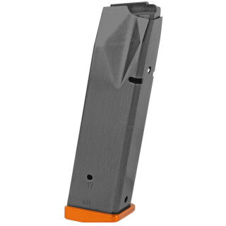CZ-USA CZ 75 TS Orange 17 Round Magazine .40 Smith & Wesson Polymer Follower/Baseplate Steel Body Matte Black Finish
