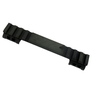 CZ USA Weaver Adapter Rail Converts 19mm Dovetail to Weaver For CZ 550 Rifles Machined Aluminum Matte Black
