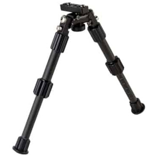 Caldwell Accumax Bipod 6" to 9" Sling Swivel Stud Mount Carbon Fiber and Aluminum Black