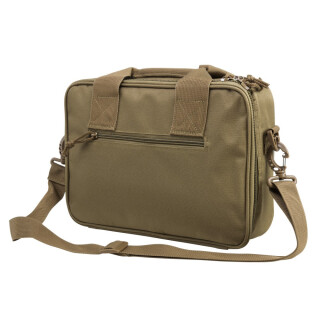 NcStar Double Pistol Range Bag Heavy Duty Tan