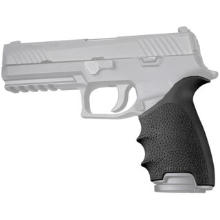 Hogue HandAll Beavertail Grip Sleeve Fits SIG Sauer P320 Full Sized Black