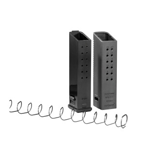 Kriss-USA Mag-Ex 2 Extension Kit for Glock 20 Factory Magazines Extends to 33 Round Total Capacity Polymer Black