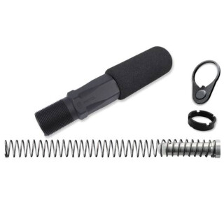 Phase 5 Weapons Systems HEX AR-15 Pistol Buffer Tube Complete Assembly Aluminum Matte Black
