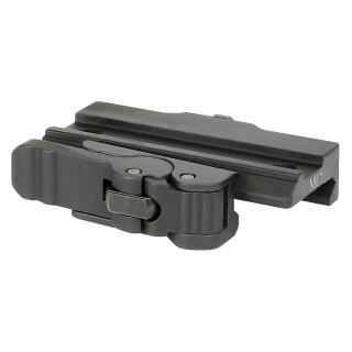 Midwest Industries Universal Quick Detach Base 6061 Aluminum Hard Coat Anodized Matte Black