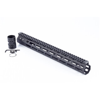 Wilson Combat AR-15 15" M-LOK Free Float Hand Guard Machined Aluminum Hard Coat Anodized Matte Black