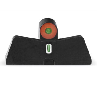 XS Sights DXT2 Big Dot Night Sights S&W M&P Shield Models Green Tritium Front With Orange Ring/Tritium Stripe Rear Matte Black