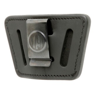 1791 Gunleather Universal IWB/OWB Holster for Sub-Compact/Large Frame Semi Auto Pistols Ambidextrous Draw Leather Black