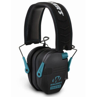 Walker's Game Ear Razor Electronic Slim Folding Earmuffs Teal