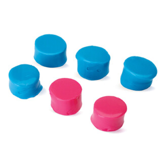 Walkers Game Ear Custom Molded Ear Plug Kit -22dB Noise Reduction Rating Silicone Pink/Teal