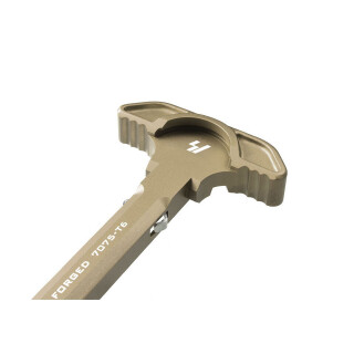 Strike Industries AR-15 Latchless Charging Handle Ambidextrous FDE SI-AR-SLCH-FDE