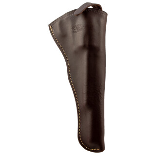 Hunter Company Western Slim Jim Holster Large Frame S.A. Revolvers with 7.5" Barrels Right Hand Leather Antique Brown