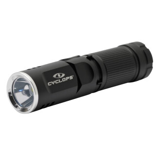 Cyclops Solutions FLX400 LED Flashlight 400 Lumens Rechargeable Aluminum Black