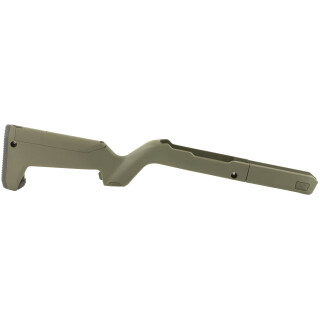 Magpul X-22 Backpacker Stock for Ruger 10/22 Takedown All Factory Barrels MOS SL Non Slip Rubber Butt Pad Reinforced Polymer Construction OD Green