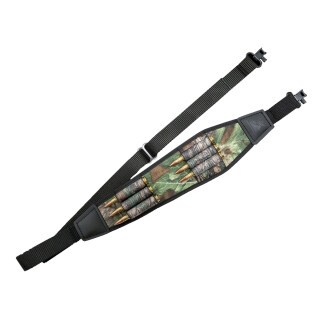 GrovTec Rifle Ammo Sling with Swivels 48" Nylon Realtree Xtra Camo