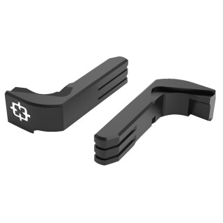 Cross Armory Extended Magazine Catch for Glock Gen 1-3 Aluminum Black