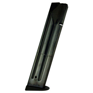 CZ-USA 75 Tac Sport and Czechmate TS 26 Round Handgun Magazine 9mm Luger Alloy Steel Matte Black Finish