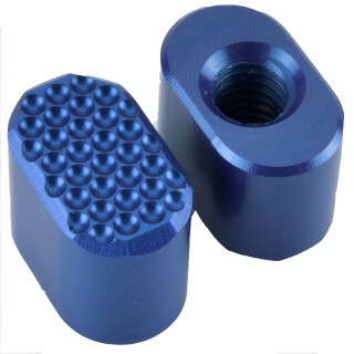 Phase 5 Weapons Systems AR-15 Dimpled Magazine Release Billet Aluminum Anodized Finish Blue