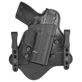 Comp-Tac MTAC Holster Smith & Wesson Shield EZ 380 IWB Hybrid Right Handed Leather/Kydex Black