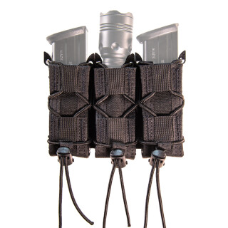 HSGI Pistol TACO Triple Magazine Pouch Belt Mount Black