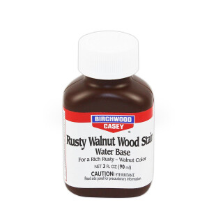 Birchwood Casey Rusty Walnut Wood Stain 3oz Bottle