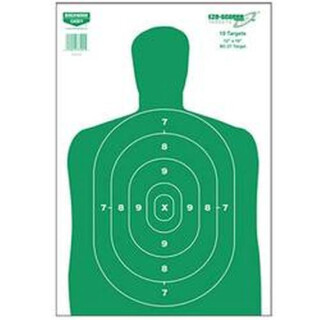 Birchwood Casey EZ-Scorer Paper Targets Green 12"x18" 10 Pack 37204