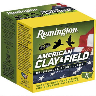 Remington Clay & Field 12 Gauge Ammunition 25 Rounds 2-3/4" #8 Lead 1-1/8oz