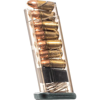 Elite Tactical Systems, Smith & Wesson M&P9 Shield, 9MM Magazine, 7 Rounds, Polymer, Translucent